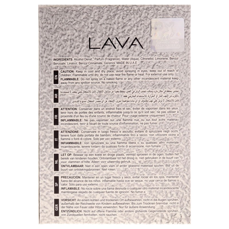 Lava, 100 ml
