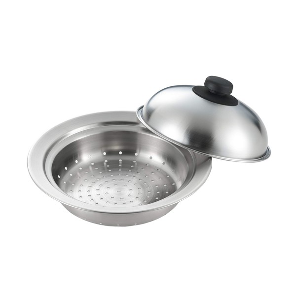 Yoshikawa Steamer, Silver, Total Length 9.4 x Width 9.4 x