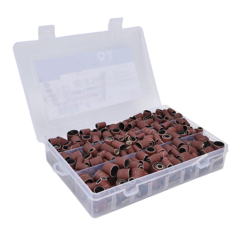 384Pcs Sanding Drum Sleeve Set Resin Drums Mandrels for Nuclear