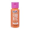 Tulip Brush-On Fabric Paint 2oz, Matte Orange, As Detailed, One