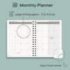 POPRUN 2026-2027 Academic Diary A5 Week to View (26.5x21.5 cm)