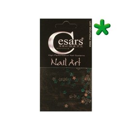 Cesars Nail Art Flowers Green