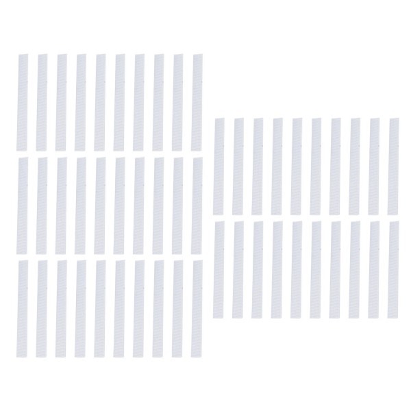 Unbranded 50* White Makeup Brush Mesh Cover Cosmetic Brush Protector