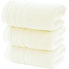 AYO Bath Towels, 100% Cotton, Hotel Specifications, Set of 3,