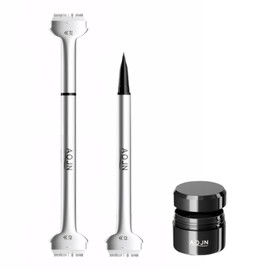 Eyeliner Stamp, Lower Lash Stamp, Eyelash Stamp, Lower Lashes Stamp with Ink and Eyeliner, Waterproof Double-Sided Eyelash Bottom Stamp, Lower Lash Stamp for Make Up Beginners