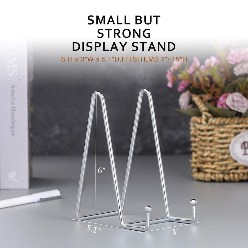 Decorative Plate Stand Holder Picture Frame Stand Easel Display Stand