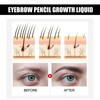 Rice Eyebrow Growth Serum, Natural Oil for Darkening and Thickening