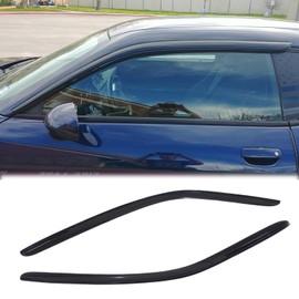 VICOJETOR 92010 Sunproof Waterproof Side Window Wind Deflector Window Visor fit for 2008-2023 Dodge Challenger, 2pcs Protective Replacements Rain Guards Set