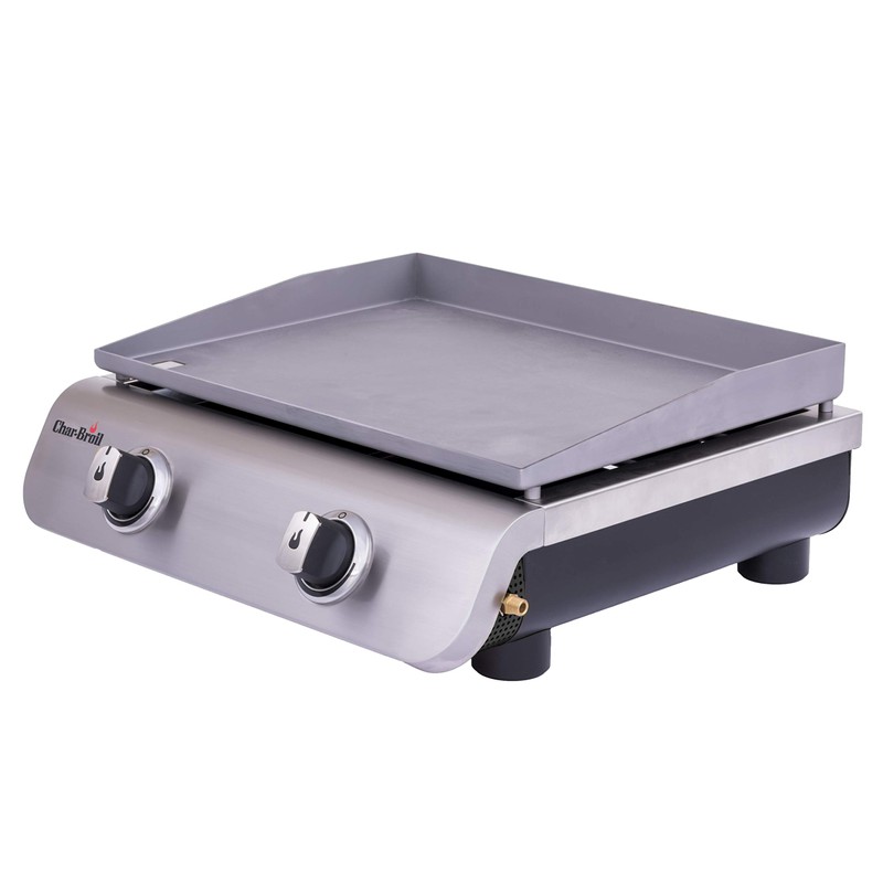 Char-Broil 19952085 22-inch 2-Burner Tabletop Gas Griddle, Gray