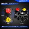 800519 MV-3 Dash Air Brake Control Valve, 1/4" NPT Ports