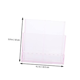 Healeved Storage Box Acrylic Makeup Organizer Brush Holder Skincare Organization Vanity Organizer