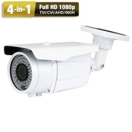 Amview HDAHD Full 1080P 2.6MP Support TVI CVI Analog 72IR 0Outdoor Security Camera 72E1