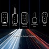 SEGADEN Modified Upgraded Key Shell Compatible with Volkswagen Golf GTI