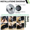 Naleto Stainless Steel Blade Hardware Kit Compatible with Echo SRM