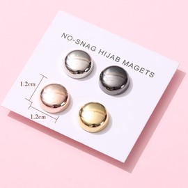 Magnets Hijab Pins 8PCS Hijab Magnets for Women Clothing Scarf Multi-Use