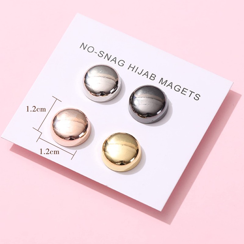 Magnets Hijab Pins 8PCS Hijab Magnets for Women Clothing Scarf
