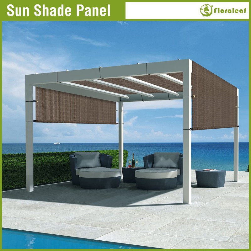FLORALEAF 10' × 16' Pergola Shade Cover Universal Replacement Canopy