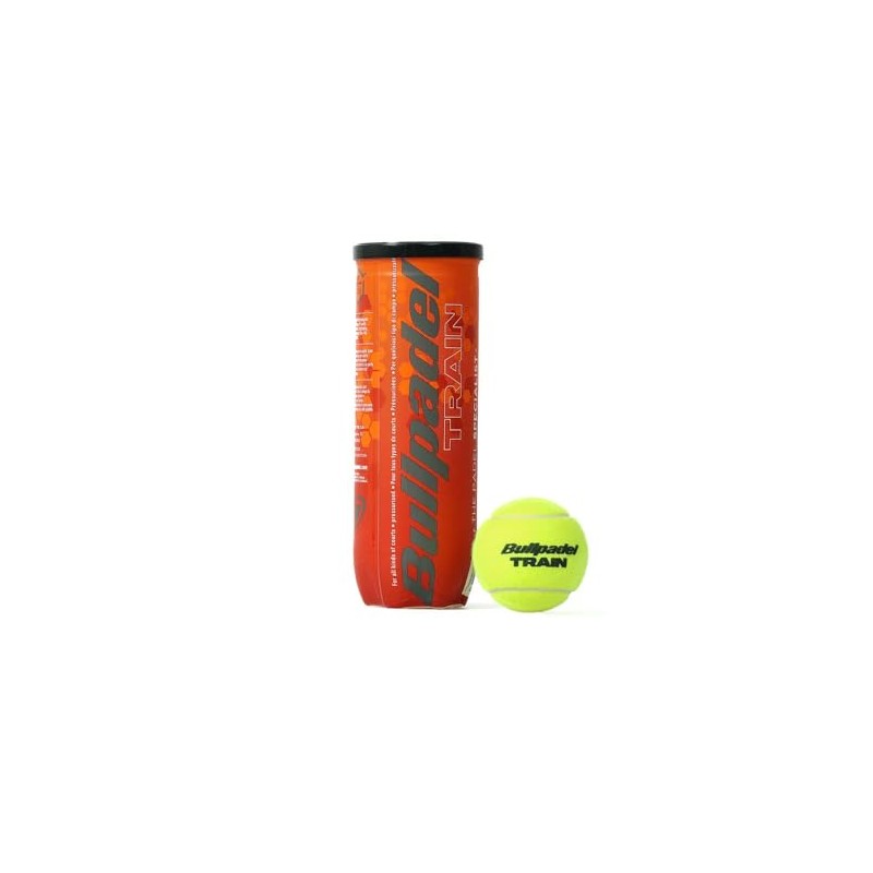 Bullpadel Pelotas Padel Train 3 Pelotas