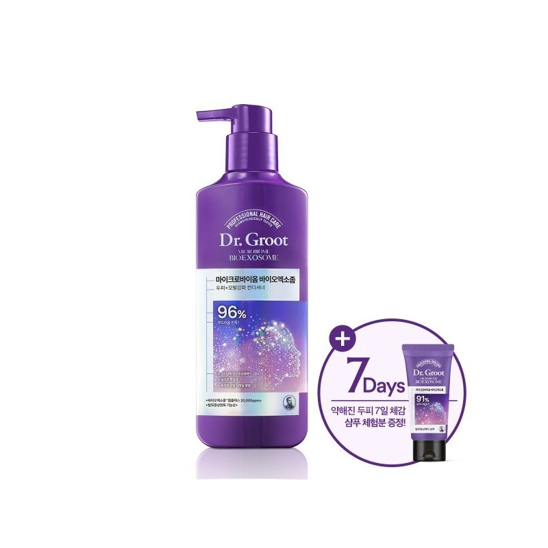 Dr. Groot 닥터그루트 마이크로 바이옴 바이오엑소좀 컨디셔너 400ml Dr. Groot