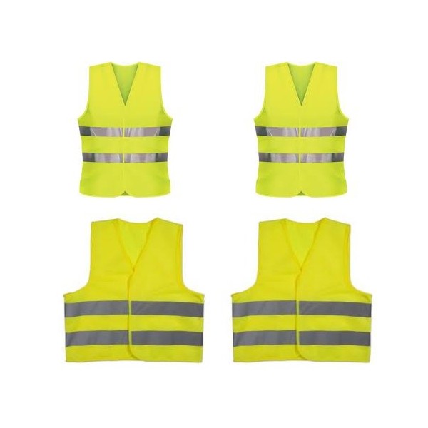 Childrens Hi Vis Reflective Vests & Adults Vests Family Ideal