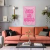 Tapestri God is Good Pink Wall Decor Flag 2x3 Feet