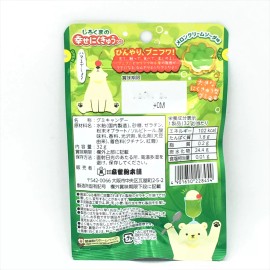 Senjaku Happy Nikuky Bear's Paw Gummy-Melon Cream Soda Flavor 32g
