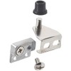 Hinge Outlet Pivot Door Hinge, Flush Door Removable Concealed, Nickel,