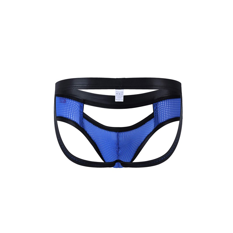 Swbreety - Tanga para hombre, Azul, Small