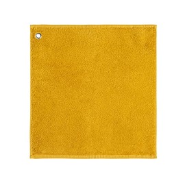 Coucke Yellow Cotton Kitchen Towel 50 x 50 cm Machine Washable