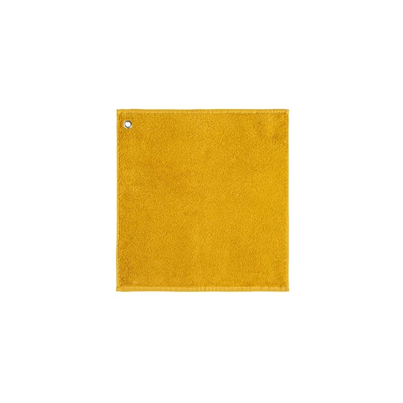 Coucke Yellow Cotton Kitchen Towel 50 x 50 cm Machine