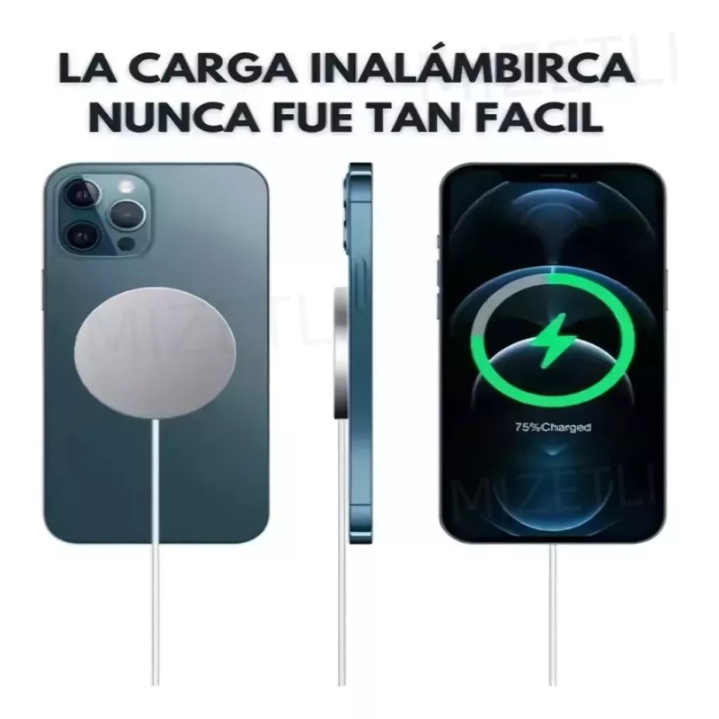 MIZETLI Cargador 20w Carga Rápida, Cargador Inalambrico 15w
