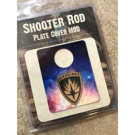 Stern Pinball Guardians of the Galaxy pinball Shooter Rod Plate Cover MOD