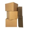 Uboxes Medium Moving Boxes 18"x14"x12" (Pack of 15)