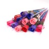 15 Piece Set Artificial Flowers Doesn't Wither Roses Single Ring