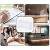 MAOQYE 10 Pack Business Card Holder,Transparent Acrylic Card Display Plastic