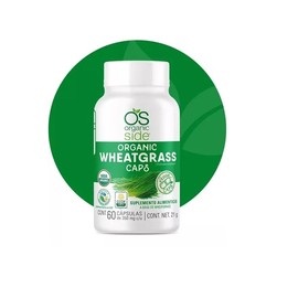 ORGANIC SIDE WHEATGRASS ORGÁNICO 350MG 60 CAPSULAS