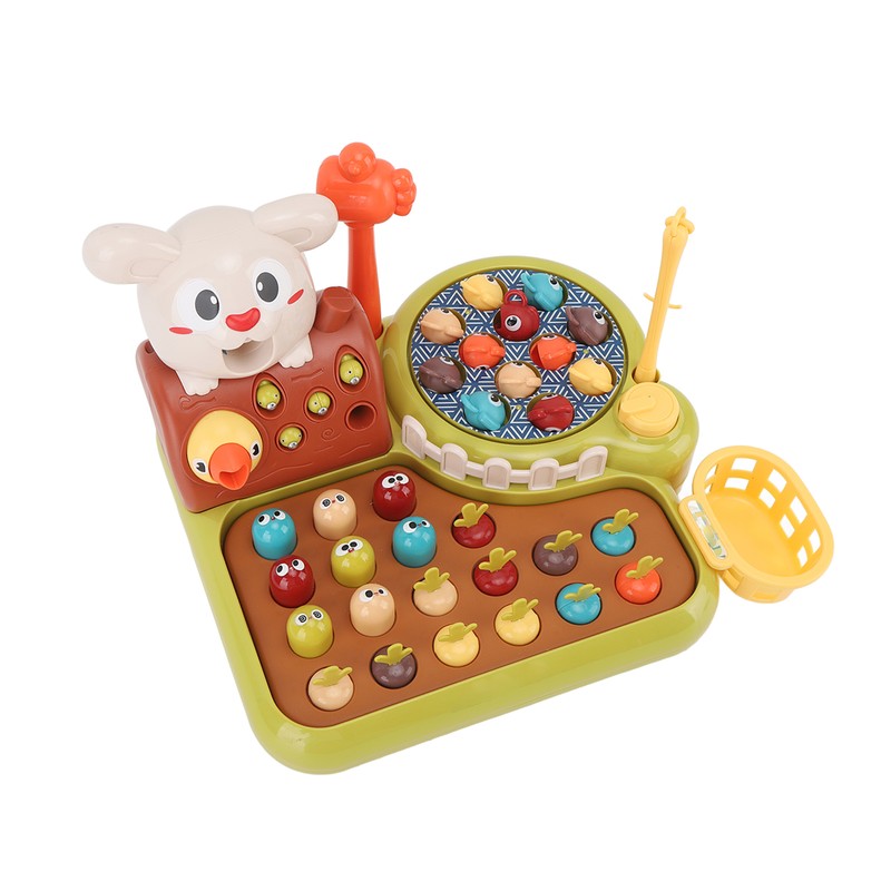 Whack Game 4 in 1 Multi Functional Toys Fishing Toy