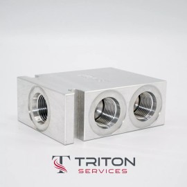 Unbranded A104-8T aluminum body, C10-4 cavity, -8 SAE, 876713, 7024480, B10-4-A8T