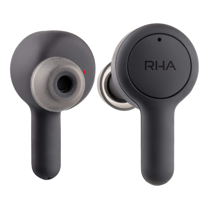 RHA Trueconnect - Carbon Black: True Wireless Earbuds with Bluetooth
