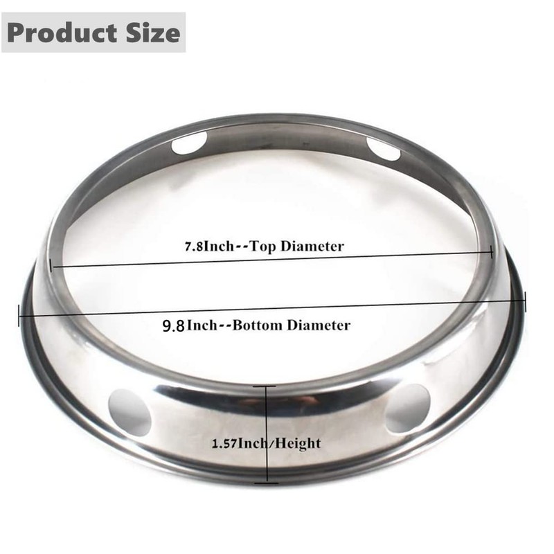 NatureMan Wok Ring is Suitable for All Woks, Pans, Steel