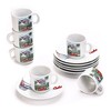 Generic Cuban Expresso Cup Set 6 cups 6 saucers Cuban