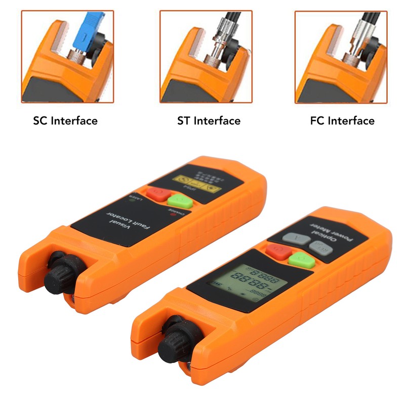 10mW Portable Optical Power Meter 650nm Red Laser Visible Fault