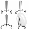 Black Iron Picture Frame Stand, 4 PCS 6 Inch Adjustable