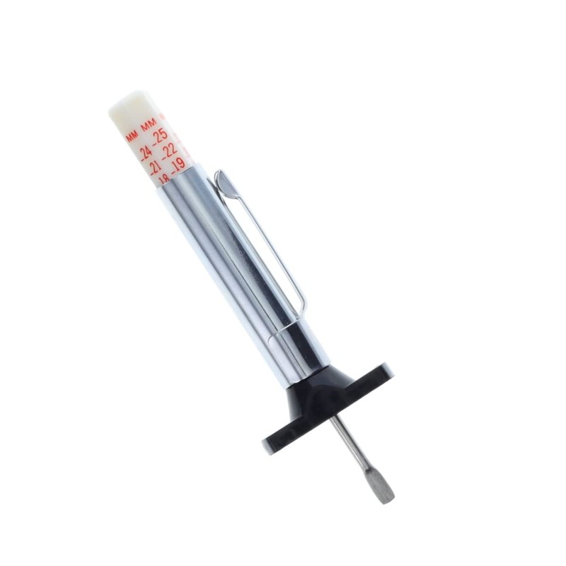 RoadPro RP725 Tire Tread Depth Gauge with Dual Calibration