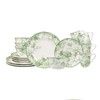 222 Fifth Adelaide Moss 16-Piece Porcelain Dinnerware Set – Service