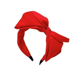 Red Bow Headband Christmas Headbands for Women Big Bowknot Headband Hair Bow Head Band Bowknot Hair Hoops Bows Hair Accessories Bowknot Hairbands Side Bow Headbands