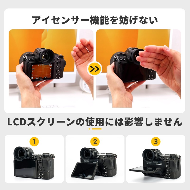 Extended Circular Eyecup DK-29 Eyepiece Eyecup Eyepiece for Nikon Z5II