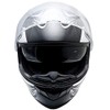 Typhoon Helmets Adult Full Face Dual Lens Snowmobile Helmet w/Drop