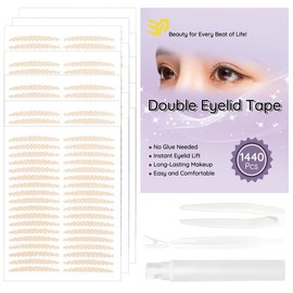 Eyelid Lifter Strips for Hooded Eyes - 1440Pcs - Instant Lifting - Non-Surgical - Invisible - Breathable - Long-Lasting - Double Eyelid Tape - EclatPopu - 1 Styles, DZ