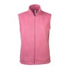 Sofra Women's Polar Fleece Full Zip Up Winter Vest (L,